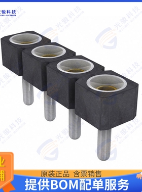 315-83-104-41-003101 连接器CONN SOCKET 4POS 0.1 GOLD PCB