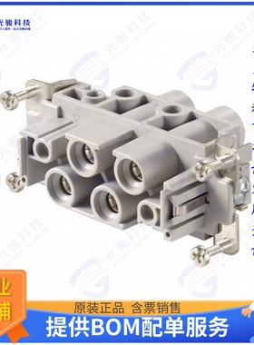 1023230000连接器 INSERT FEMALE 4+2POS+1GND SCREW