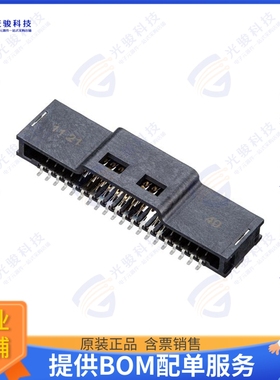 ZB-20BFRS-BA0001连接器 CONN BOTTOM 20POS 1.8MM R/A