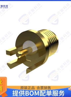 EMPCB.SMAFSTJ.F.HT 连接器SMA(F)ST_ FOR PCB EDGE MOUNT_AU