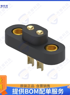 868-10-002-00-012000 连接器CONN SPRING TARGET 2POS SLD PCB