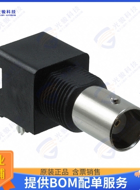 031-5538-1010 连接器CONN BNC JACK R/A 50 OHM PCB