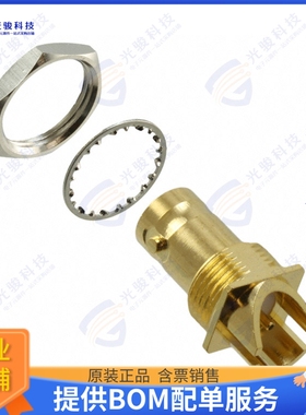 112740-13 连接器CONN BNC RCPT STR 75OHM EDGE MNT