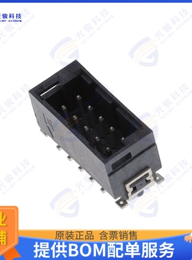 524639-E 连接器MAXIBR_QT M 2X5P ST SMT TIN BK