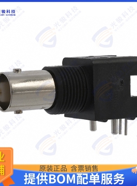 227161-6 连接器CONN BNC JACK R/A 50 OHM PCB