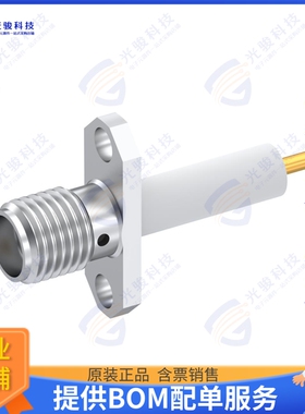 R125465001 连接器SMA / 2 HOLE FLANGE JACK RECEPTA