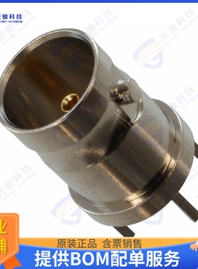 112405 连接器CONN BNC RCPT STR 75 OHM PCB