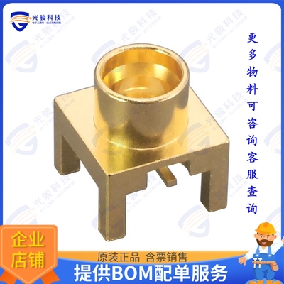 CONSMP001-G-T 连接器CONN SMP PLUG STR 50 OHM SMD