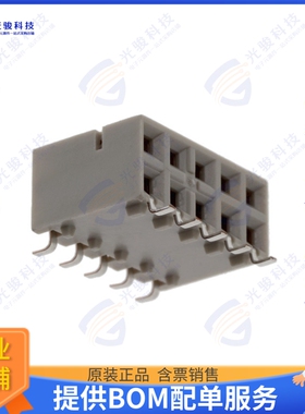 71609-305ALF 连接器CONN RCPT 10POS 0.1 GOLD SMD R/A