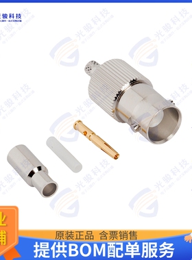 112529 连接器CONN BNC JACK STR 50 OHM CRIMP