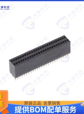 SMS-125-02-G-S 连接器THROUGH-HOLE MICRO SOCKET, 0.050