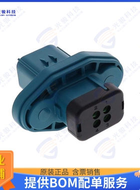 2339729-1 连接器CAP PIN ASSY, 4P, FLANGE, SEALED