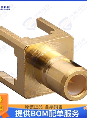 CONSMB001-G 连接器CONN SMB JACK STR 50 OHM PCB