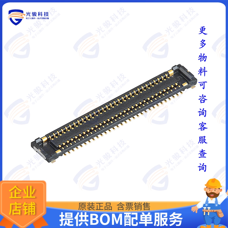 AXF5D3412A 连接器CONN RCPT 34POS SMD GOLD