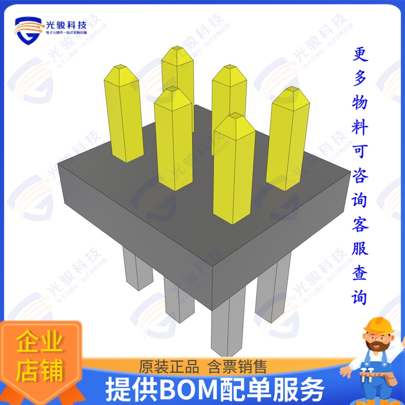 FTS-103-03-F-D 连接器CONN HEADER VERT 6POS 1.27MM