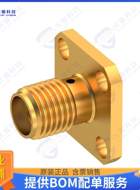 R125510000 连接器SMA / SQUARE FLANGE JACK RECEPTA