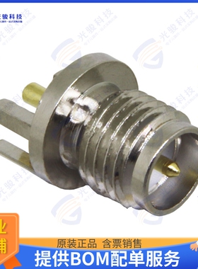 CONREVSMA003.062 连接器CONN RPSMA RCPT STR 50OHM EDGEMT