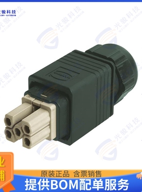 9352340421 连接器HAN PUSHPULL POWER 4/0 PLASTIC,