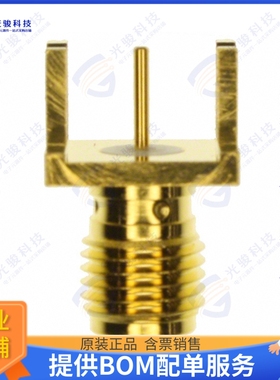 132255RP 连接器CONN RPSMA JCK STR 50OHM EDGEMNT