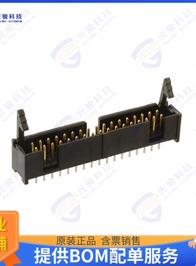 104313-6 连接器CONN HEADER VERT 34POS 2.54MM