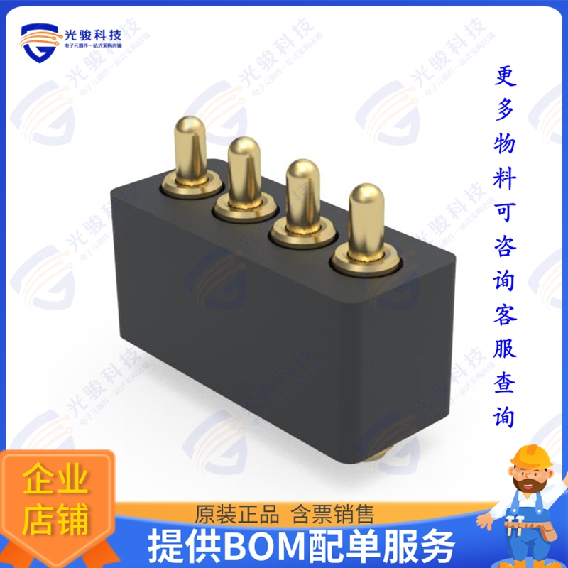 854-22-004-30-004101 连接器LOW-PROFILE .050  PITCH SMT SPRI