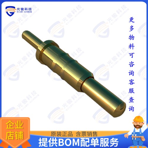 90156-AS连接器 CONTACT SPRING LOADED T/H GOLD
