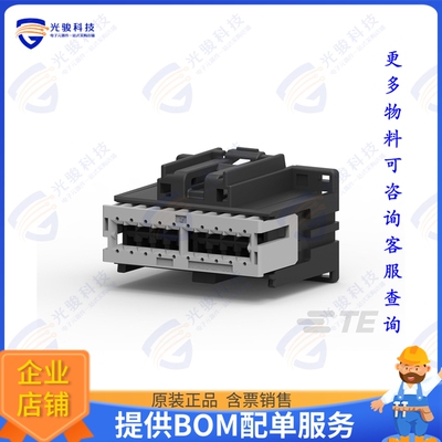 2288276-1 连接器ASSY,PLUG,USCAR,GENY,20P,KEY A,
