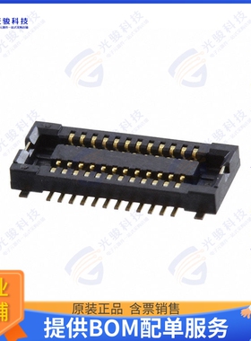 AXT524124A 连接器CONN SOCKET 24POS SMD GOLD