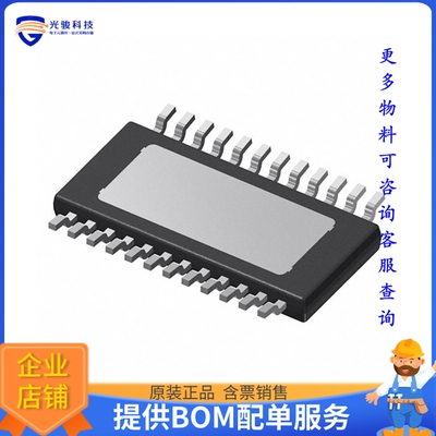 BTS722204ESEXUMA1电源芯片《IC HID LAMP CNTRL 5MHZ 24TSSOP》