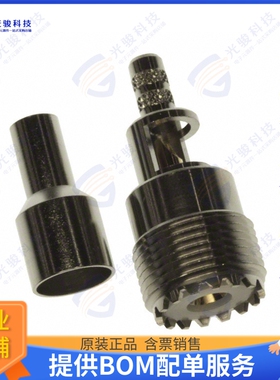 182306 连接器CONN UHF JACK STR SOLDER