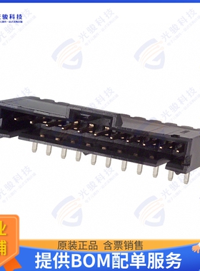 6-104935-1 连接器CONN HEADER R/A 11POS 2.54MM