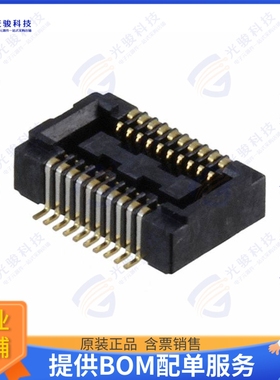 AXK720247G 连接器CONN SOCKET 20POS SMD GOLD