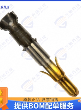 350547-6 连接器CONN PIN 14-20AWG CRIMP GOLD