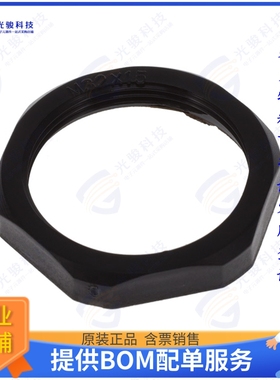 936000458连接器 NYL LOCKNUT M32X1.5 BK RAL9005