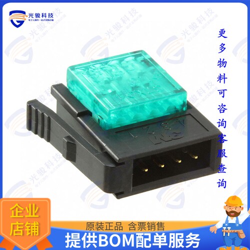 37104-2124-000 FL 100 连接器CONN PLUG 4POS IDC 20-22AWG GOLD