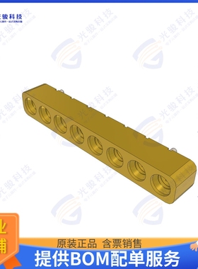 GPPB-PF-1-08-EG-ST-SM-1N 连接器CONN SMPM PLUG 8POS GOLD SMD