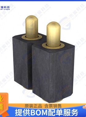 811-SS-002-30-677101-CLIP 连接器CONN SPRING PISTON 2POS SMD,