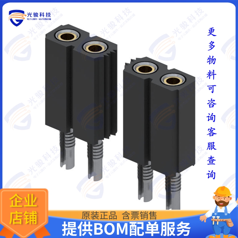 801-43-049-62-001000 连接器CONN RCPT 49POS 0.1 GOLD PCB