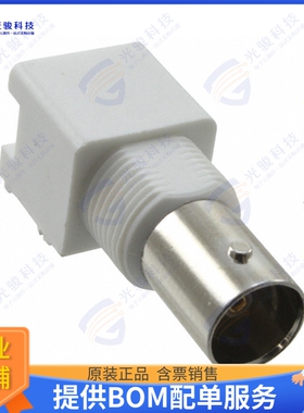 112417 连接器CONN BNC JACK R/A 75 OHM PCB