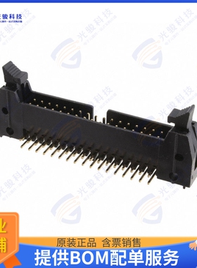 MHR-34-HUAS 连接器CONN HEADER R/A 34POS 2.54MM