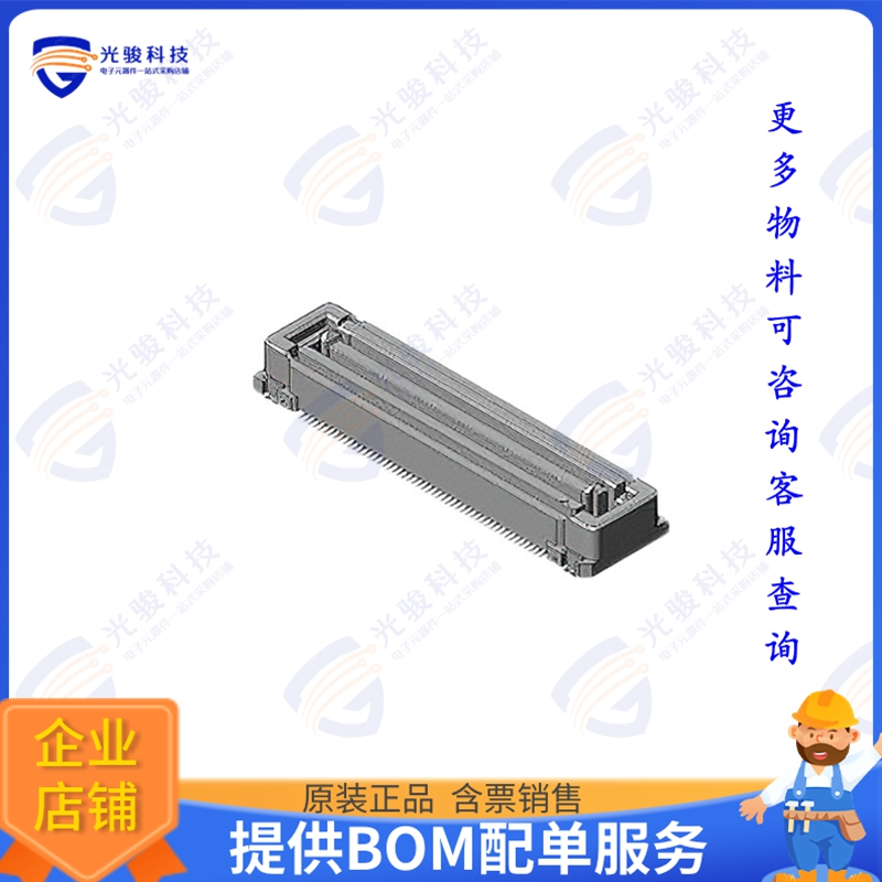 MA01F100VAABR500 连接器CONN FLOATING SIDE STR 100 POS