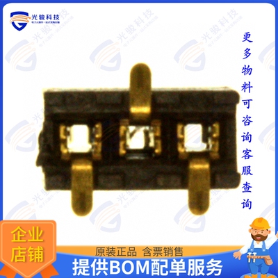 LPPB031NFSC-RC 连接器CONN HDR 3POS 0.05 GOLD SMD
