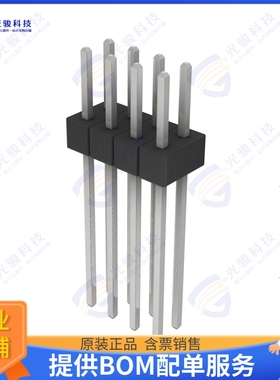 PEC04DAFN 连接器CONN HEADER VERT 8POS 2.54MM