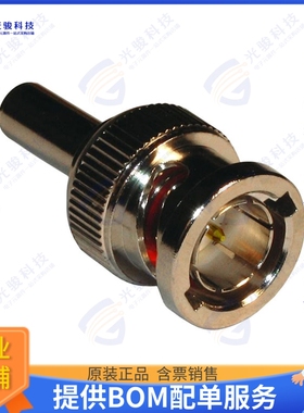 112954 连接器CONN BNC PLUG STR 75 OHM CRIMP