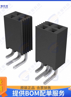 SSQ-134-02-T-D-RA 连接器CONN RCPT 68POS 0.1 TIN PCB R/A