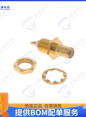 R114553000W 连接器SMB / BULKHEAD JACK RECEPTACLE F