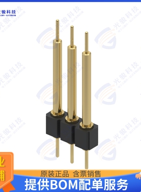 342-10-103-00-593000 连接器CONN HDR DIP POST 3POS GOLD