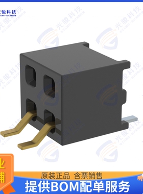 MMS-102-02-F-DH 连接器CONN RCPT 4P 0.079 GOLD SMD R/A