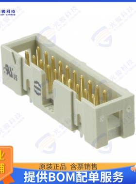 9185207324800 连接器CONN HEADER VERT 20POS 2.54MM