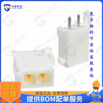 770166-2 连接器CONN HEADER VERT 2POS 4.14MM